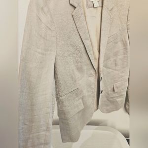 Jcrew Linen Blazer